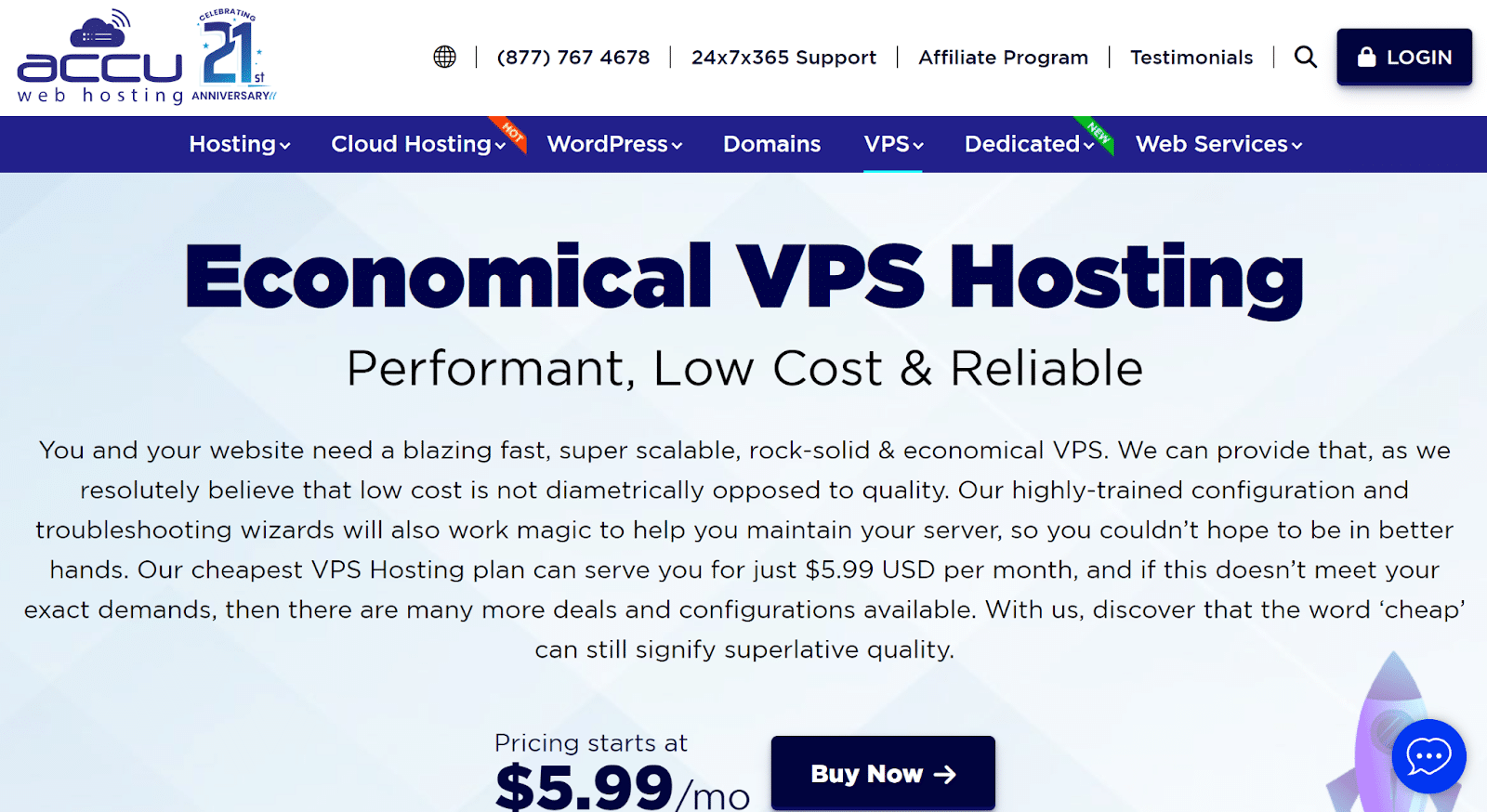 VPS Hosting Provider: AccuWeb Hosting