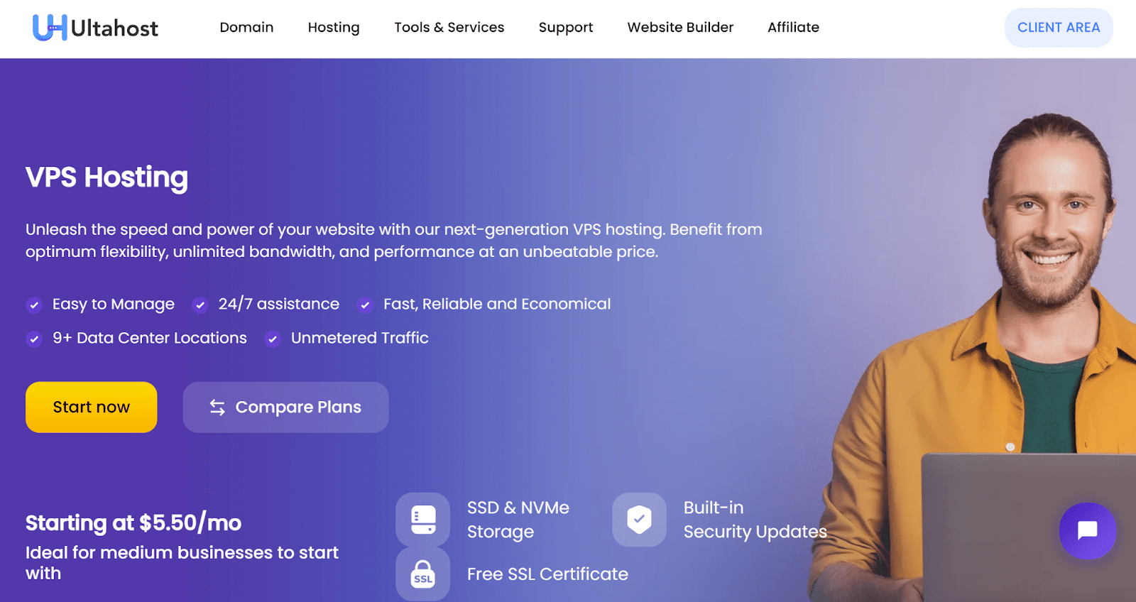 VPS Hosting Provider: UltaHost