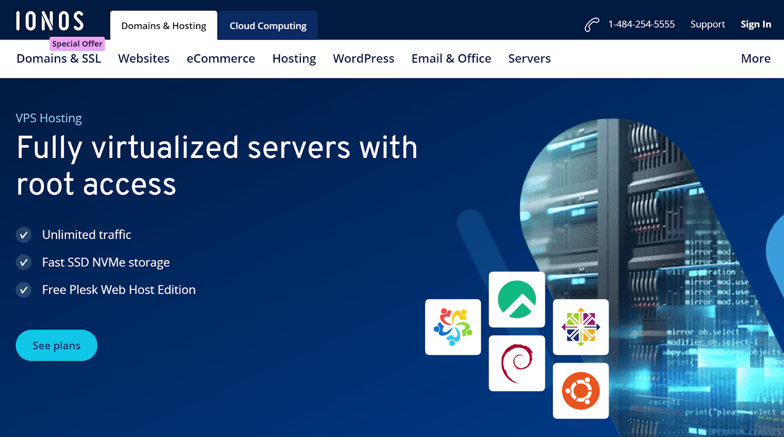 VPS Hosting Provider: IONOS